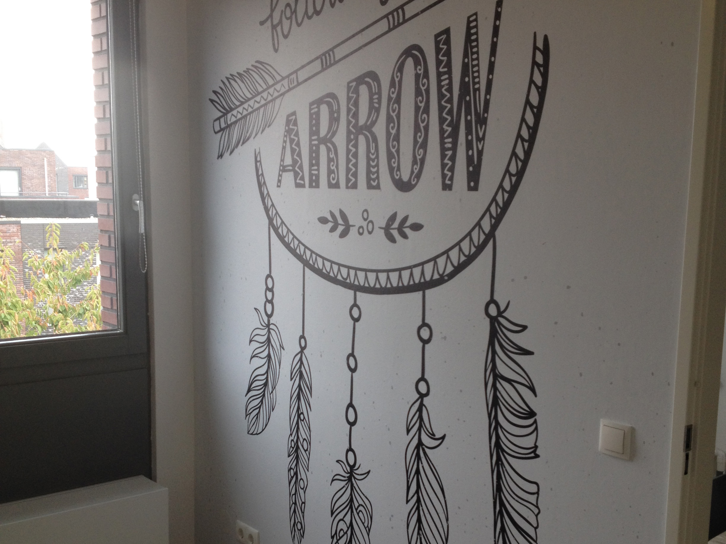 fotobehang laten plaatsen door tijs reclame productie