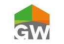 Logo GW Isolatie, klant van Tijs Reclameproductie